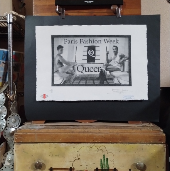 Fairchild Paris Wall Decor Queer Paris Fashion Week Ltd Edition By
